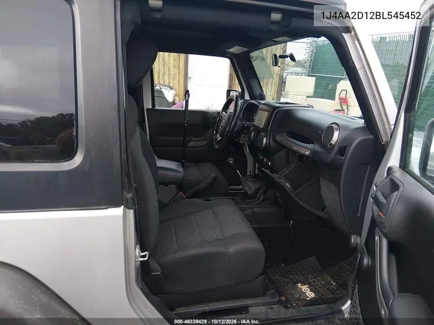 2011 JEEP WRANGLER VIN 1J4AA2D12BL545452 — фото 5