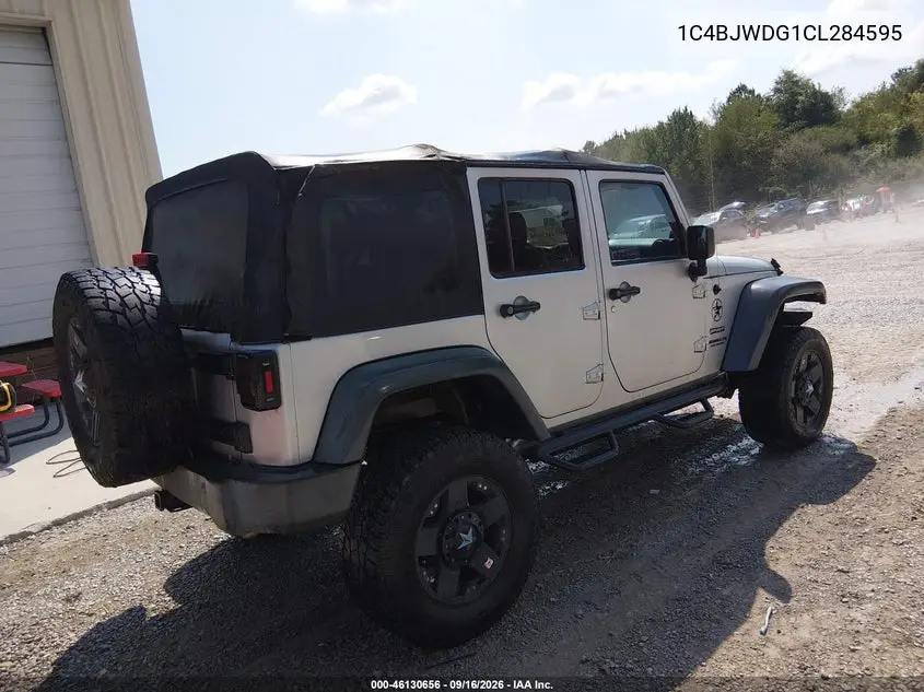 2012 JEEP WRANGLER VIN 1C4BJWDG1CL284595 — фото 4
