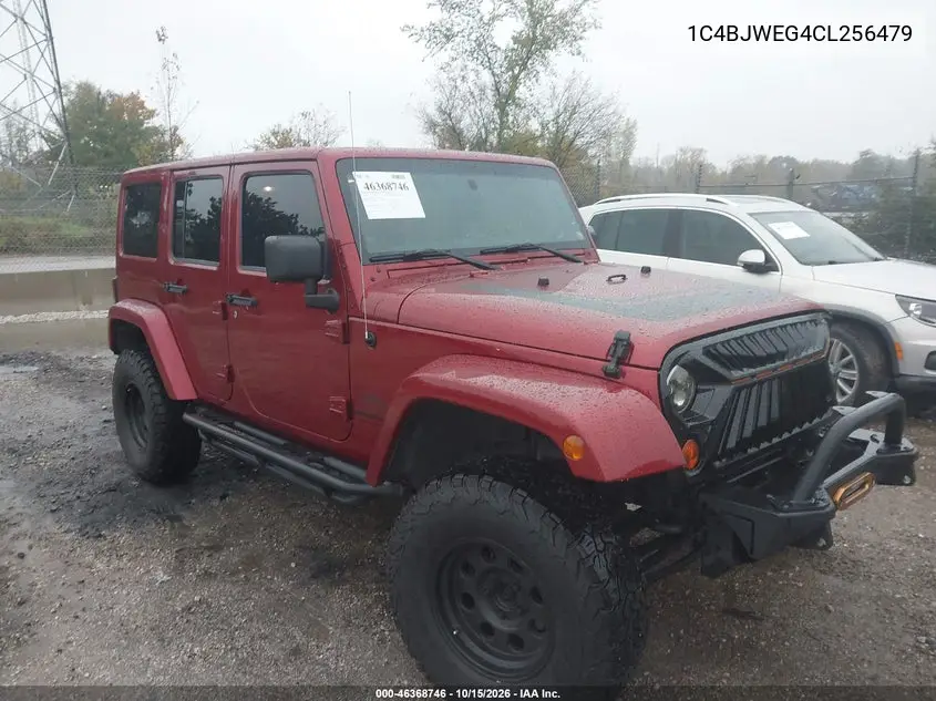 JEEP WRANGLER 2012, VIN 1C4BJWEG4CL256479