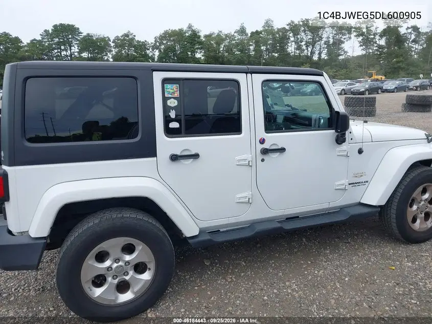 2013 JEEP WRANGLER VIN 1C4BJWEG5DL600905 — фото 13