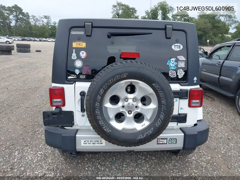 2013 JEEP WRANGLER VIN 1C4BJWEG5DL600905 — фото 16