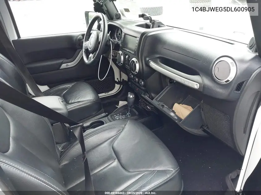 2013 JEEP WRANGLER VIN 1C4BJWEG5DL600905 — фото 5