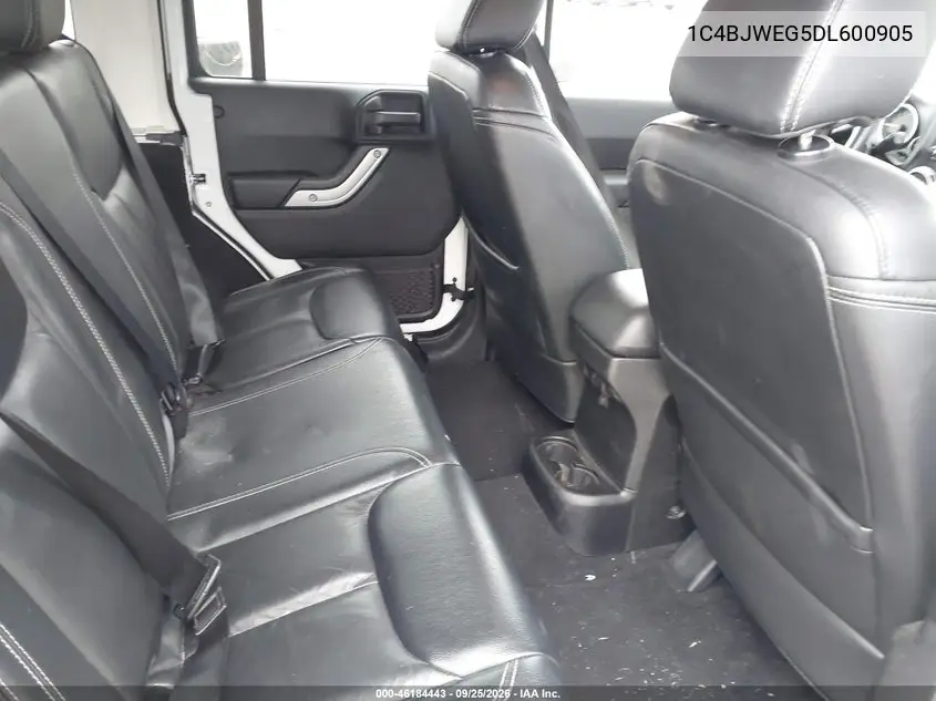 2013 JEEP WRANGLER VIN 1C4BJWEG5DL600905 — фото 8
