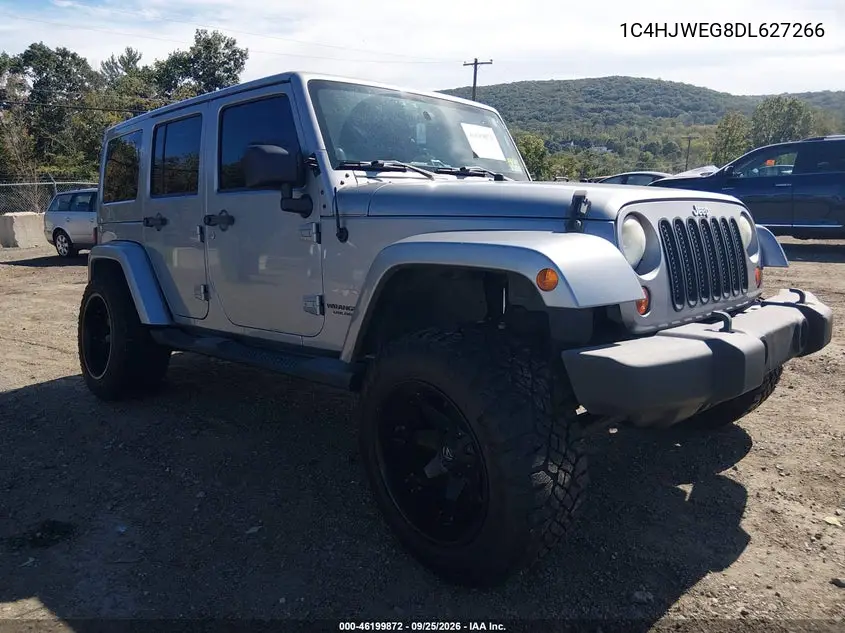 JEEP WRANGLER 2013, VIN 1C4HJWEG8DL627266