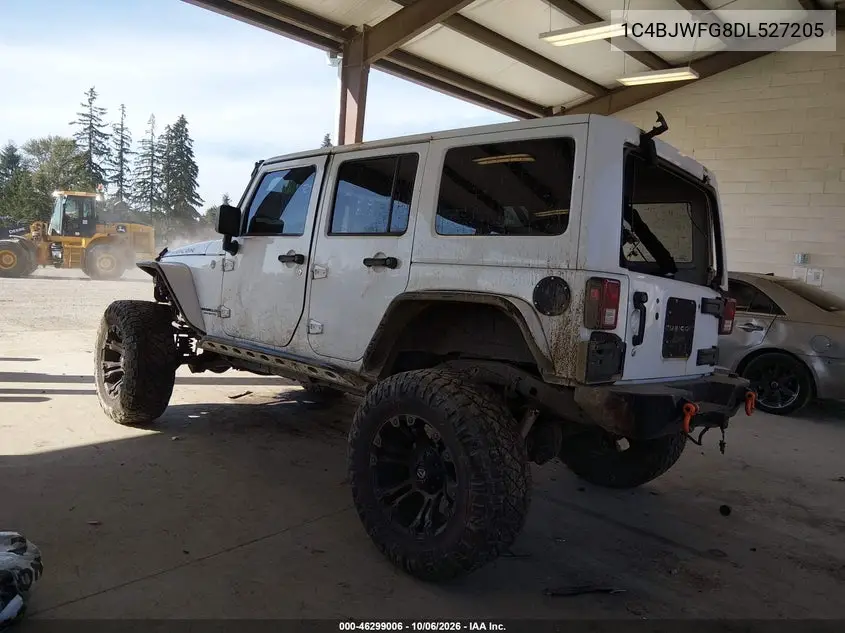 2013 JEEP WRANGLER VIN 1C4BJWFG8DL527205 — фото 3