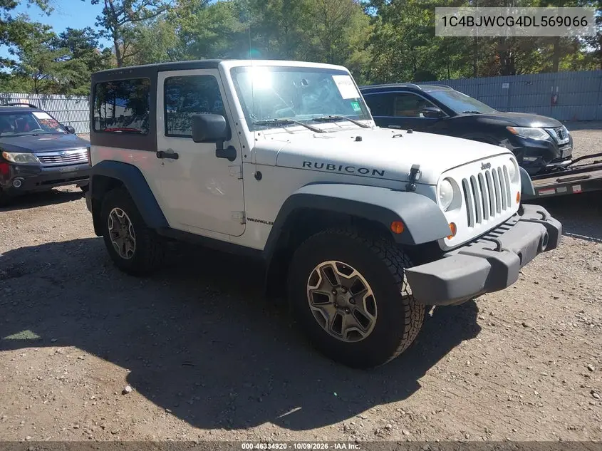 JEEP WRANGLER 2013, VIN 1C4BJWCG4DL569066