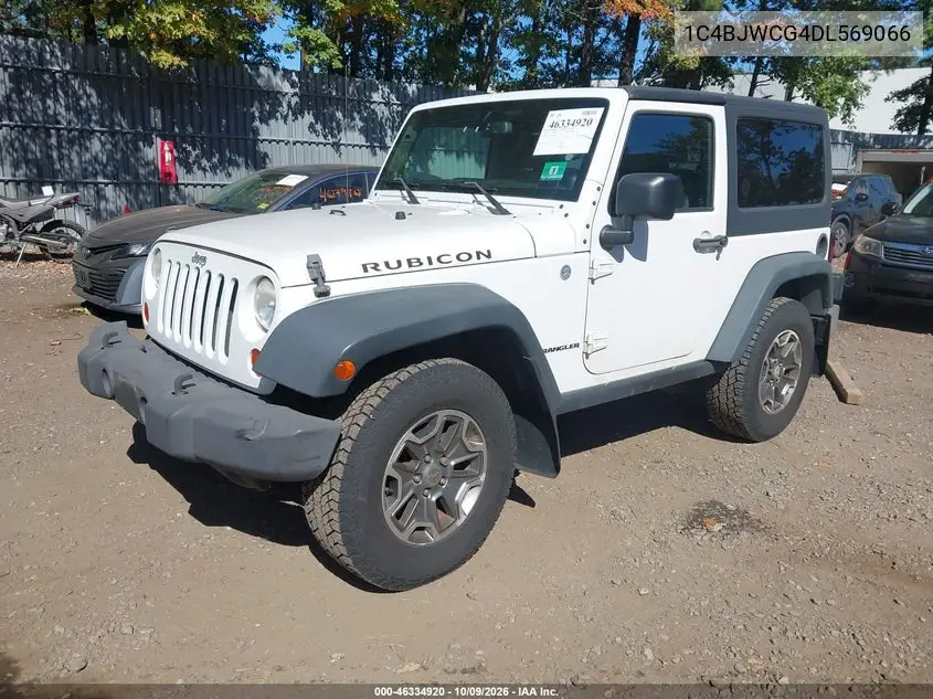 2013 JEEP WRANGLER VIN 1C4BJWCG4DL569066 — фото 2