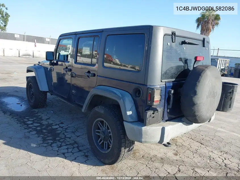 2013 JEEP WRANGLER VIN 1C4BJWDG0DL582086 — фото 3