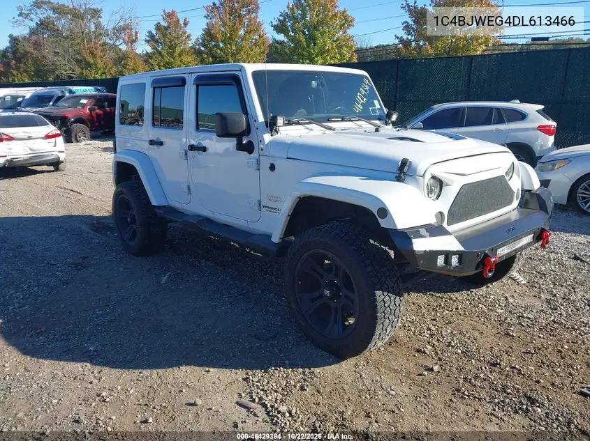 JEEP WRANGLER 2013, VIN 1C4BJWEG4DL613466