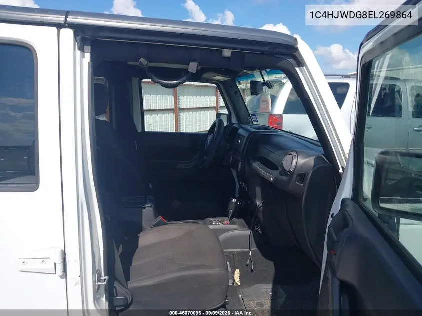 2014 JEEP WRANGLER VIN 1C4HJWDG8EL269864 — фото 5