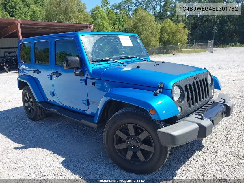 JEEP WRANGLER 2014, VIN 1C4BJWEG4EL301732