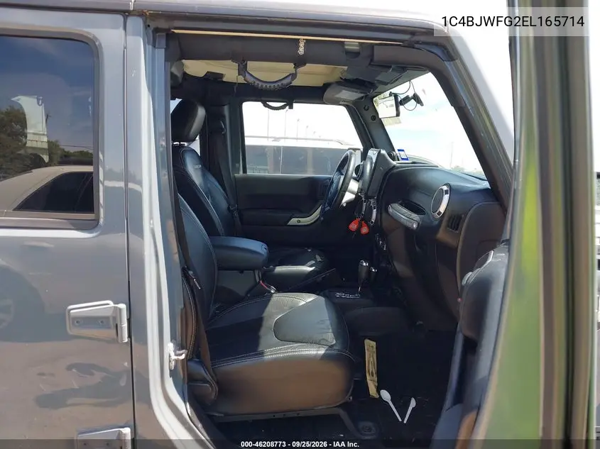 2014 JEEP WRANGLER VIN 1C4BJWFG2EL165714 — фото 5