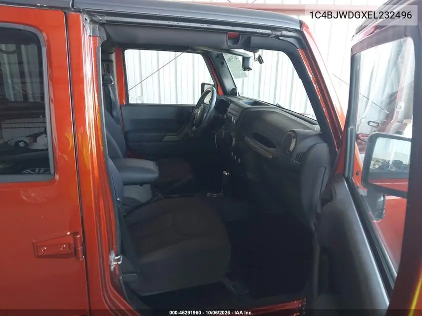 2014 JEEP WRANGLER VIN 1C4BJWDGXEL232496 — фото 5