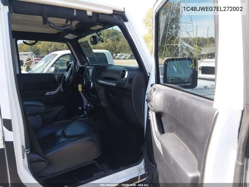 2014 JEEP WRANGLER VIN 1C4BJWEG7EL272002 — фото 5