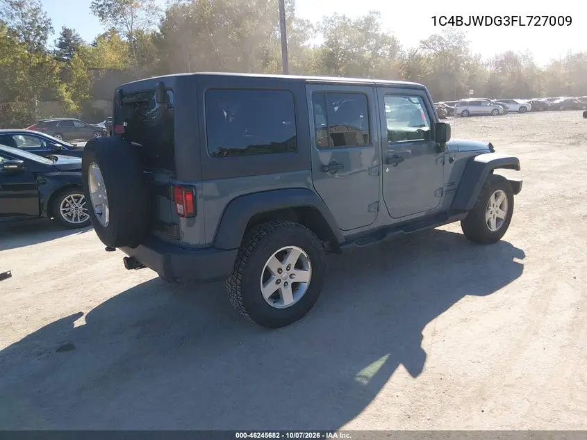 2015 JEEP WRANGLER VIN 1C4BJWDG3FL727009 — фото 4
