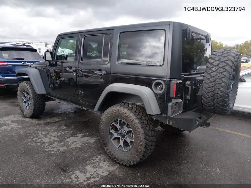 2016 JEEP WRANGLER VIN 1C4BJWDG9GL323794 — фото 3