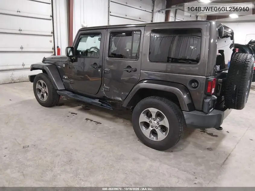 2016 JEEP WRANGLER VIN 1C4BJWEG6GL256960 — фото 3