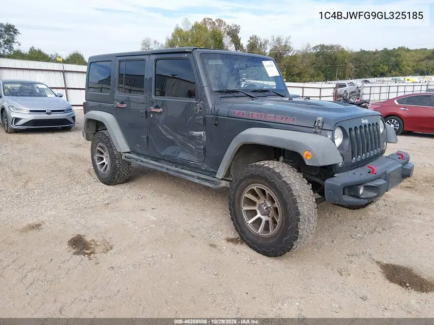 JEEP WRANGLER 2016, VIN 1C4BJWFG9GL325185