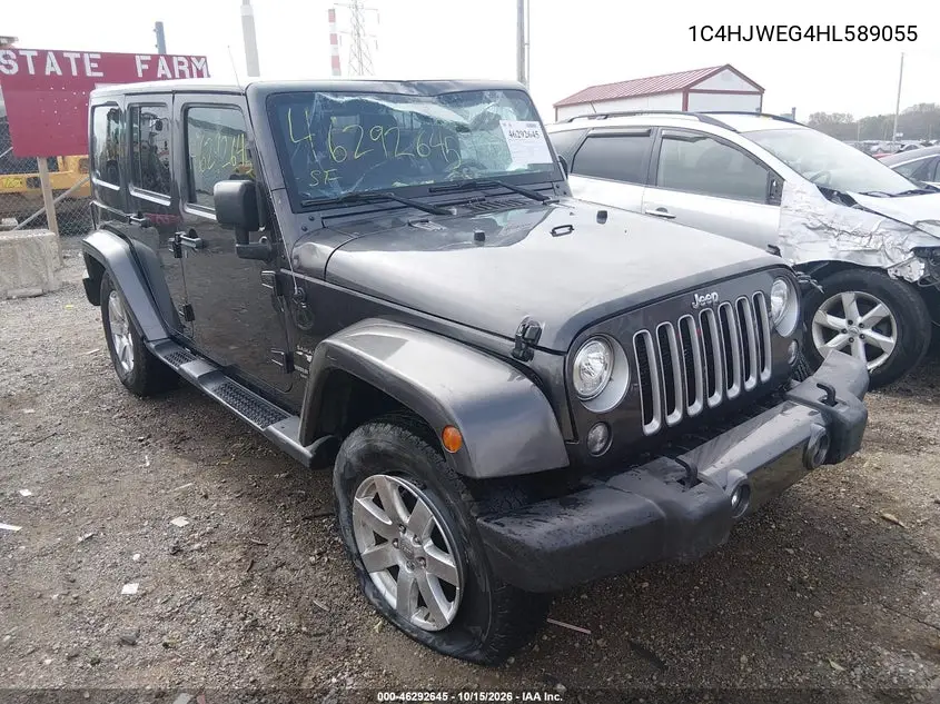 JEEP WRANGLER 2017, VIN 1C4HJWEG4HL589055