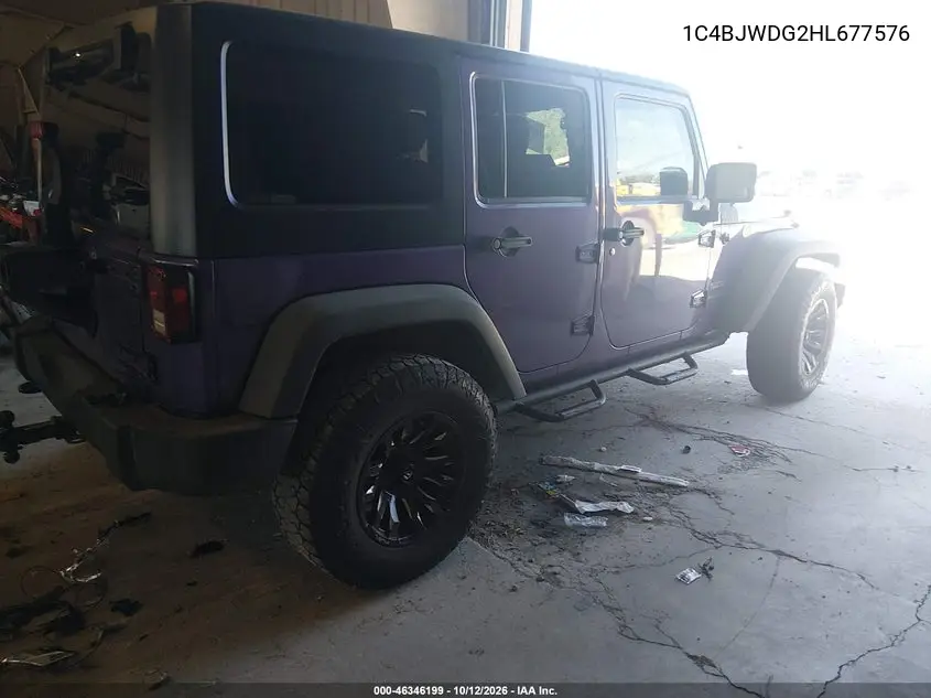 2017 JEEP WRANGLER VIN 1C4BJWDG2HL677576 — фото 4