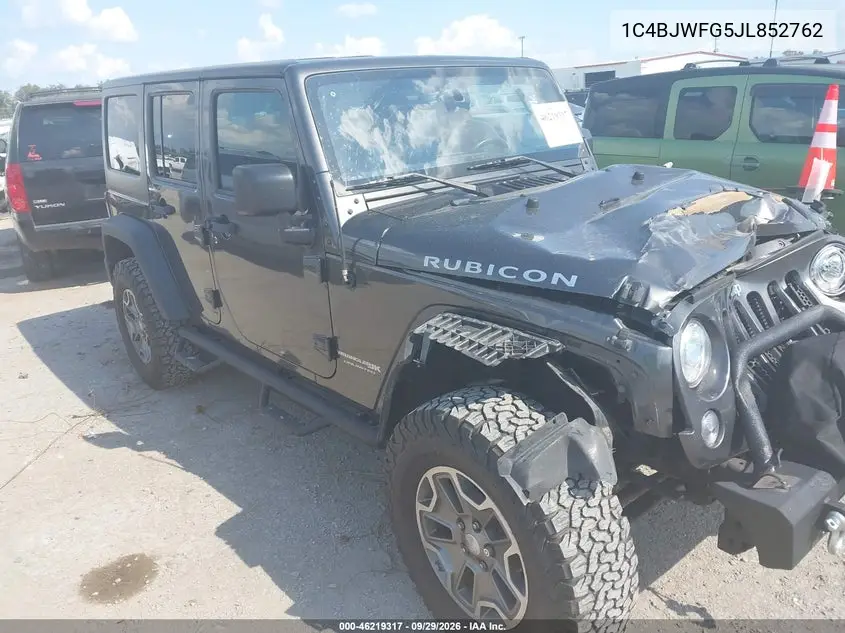 JEEP WRANGLER 2018, VIN 1C4BJWFG5JL852762