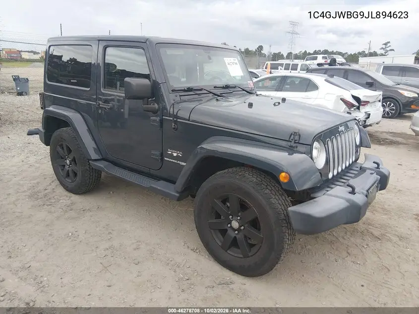 JEEP WRANGLER 2018, VIN 1C4GJWBG9JL894623