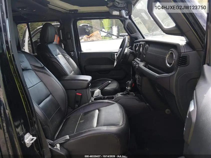 2018 JEEP WRANGLER VIN 1C4HJXEG2JW123750 — фото 5