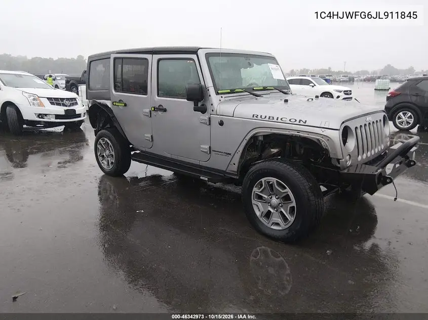 JEEP WRANGLER 2018, VIN 1C4HJWFG6JL911845
