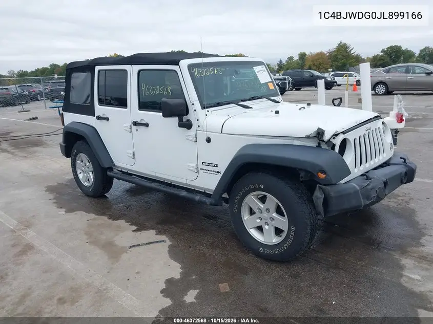 JEEP WRANGLER 2018, VIN 1C4BJWDG0JL899166