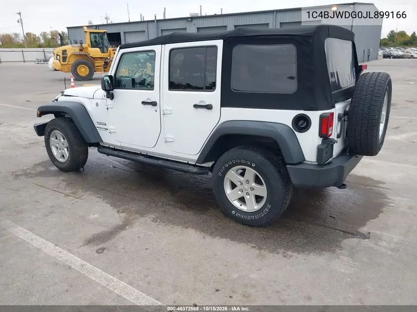 2018 JEEP WRANGLER VIN 1C4BJWDG0JL899166 — фото 3