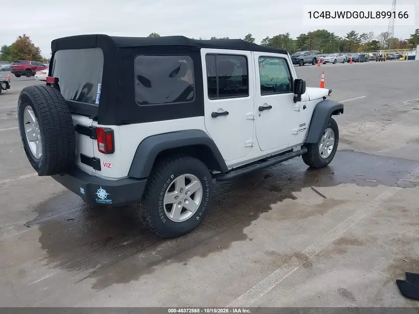 2018 JEEP WRANGLER VIN 1C4BJWDG0JL899166 — фото 4