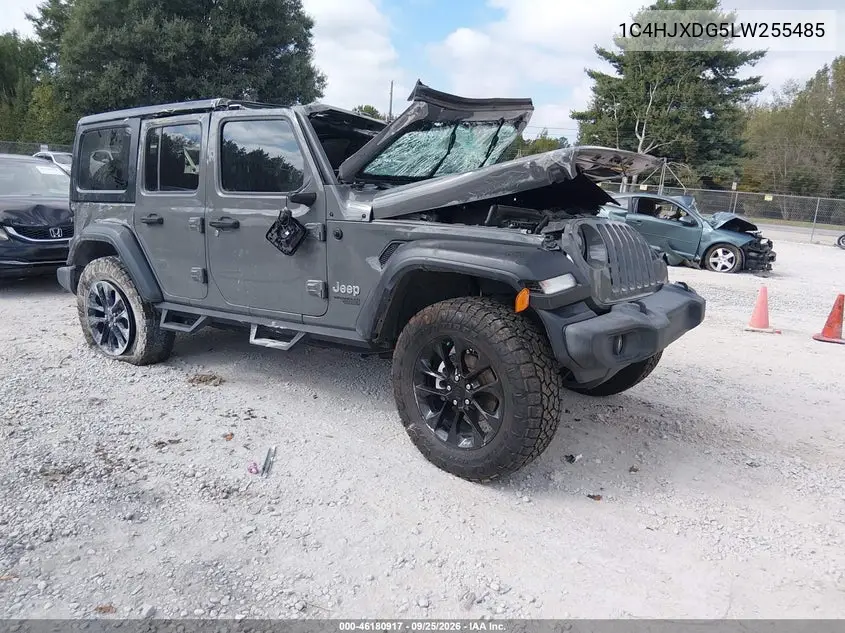 JEEP WRANGLER 2020, VIN 1C4HJXDG5LW255485