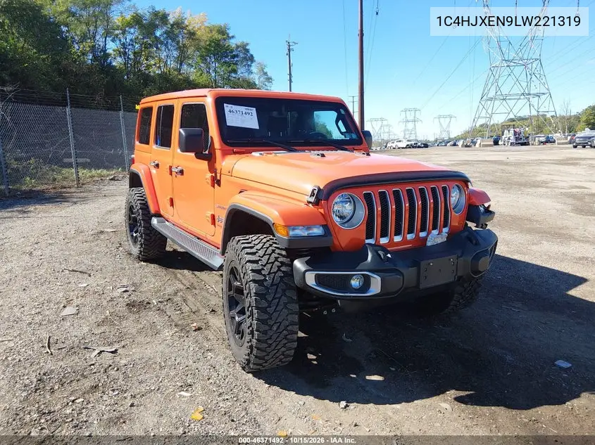 JEEP WRANGLER 2020, VIN 1C4HJXEN9LW221319