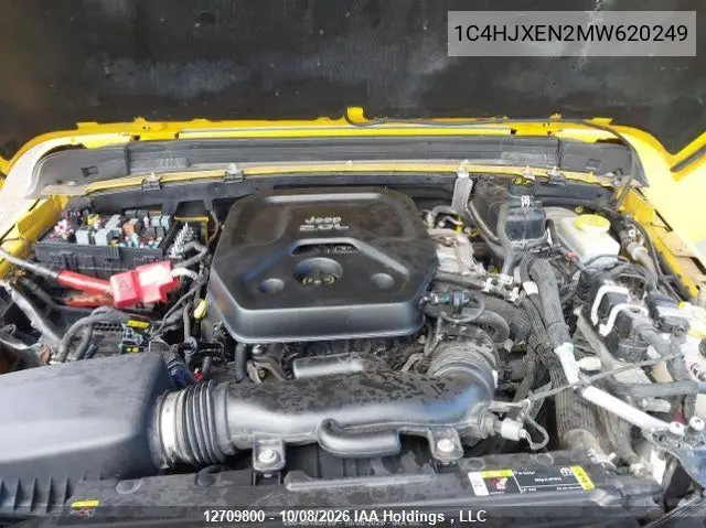 2021 JEEP WRANGLER VIN 1C4HJXEN2MW620249 — фото 11