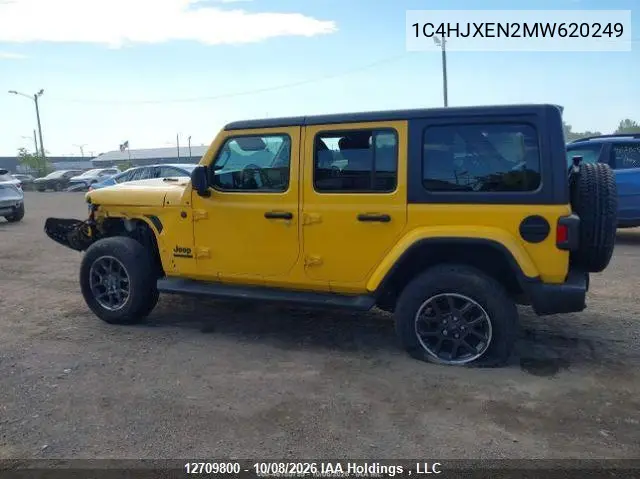 2021 JEEP WRANGLER VIN 1C4HJXEN2MW620249 — фото 15