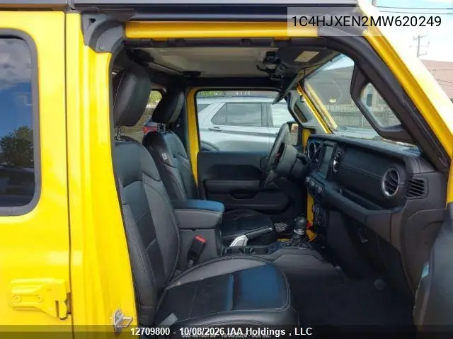 2021 JEEP WRANGLER VIN 1C4HJXEN2MW620249 — фото 6