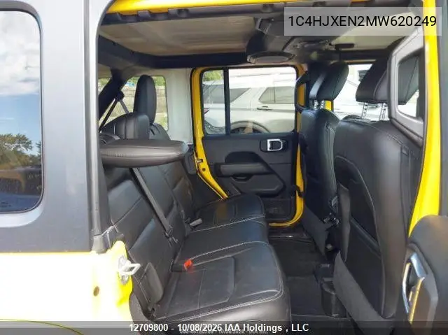 2021 JEEP WRANGLER VIN 1C4HJXEN2MW620249 — фото 9