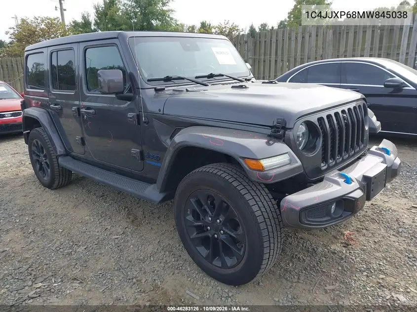 JEEP WRANGLER 2021, VIN 1C4JJXP68MW845038