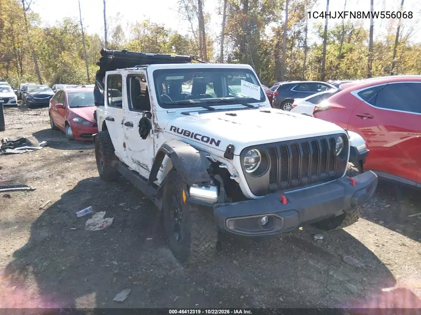 JEEP WRANGLER 2021, VIN 1C4HJXFN8MW556068