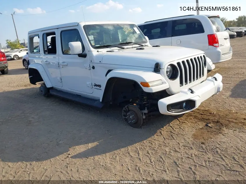 JEEP WRANGLER 2021, VIN 1C4HJXEN5MW561861