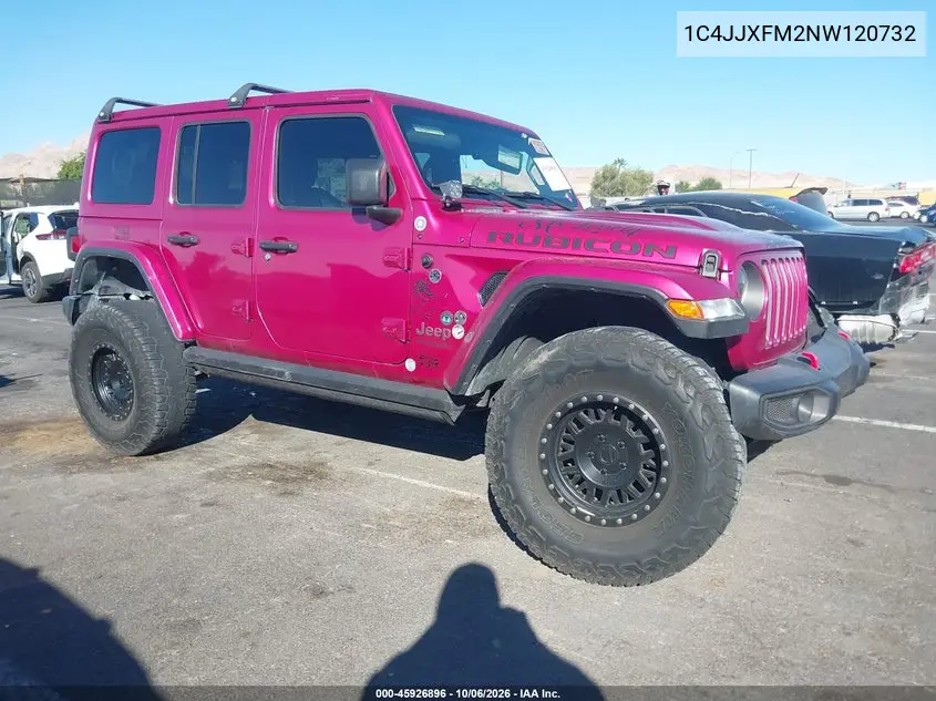 JEEP WRANGLER 2022, VIN 1C4JJXFM2NW120732