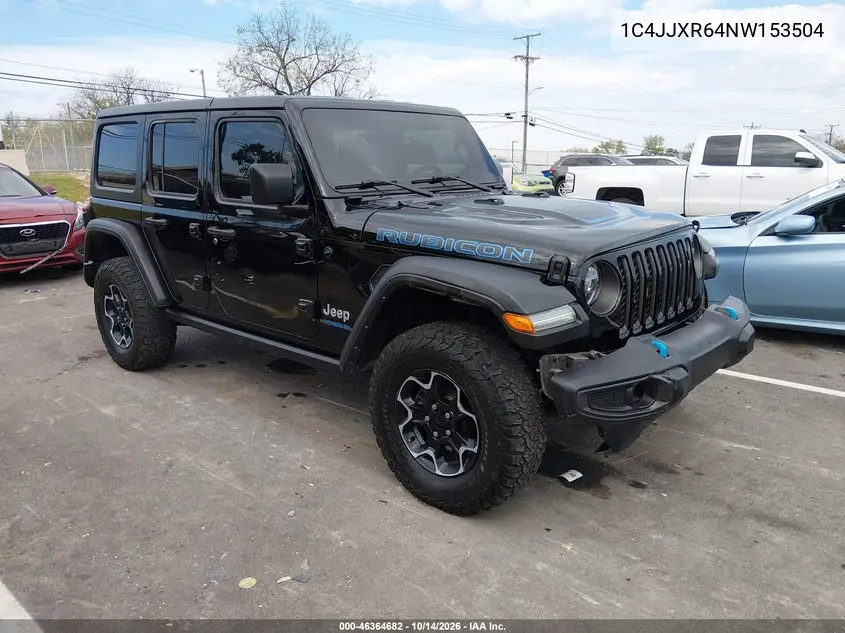 JEEP WRANGLER 2022, VIN 1C4JJXR64NW153504