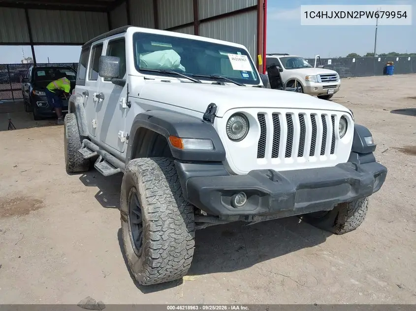 JEEP WRANGLER 2023, VIN 1C4HJXDN2PW679954