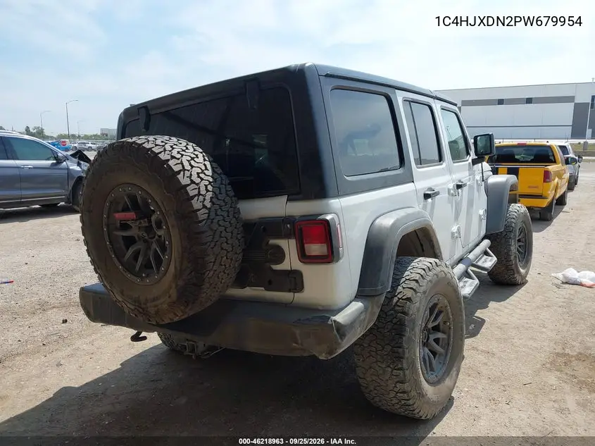 2023 JEEP WRANGLER VIN 1C4HJXDN2PW679954 — фото 4