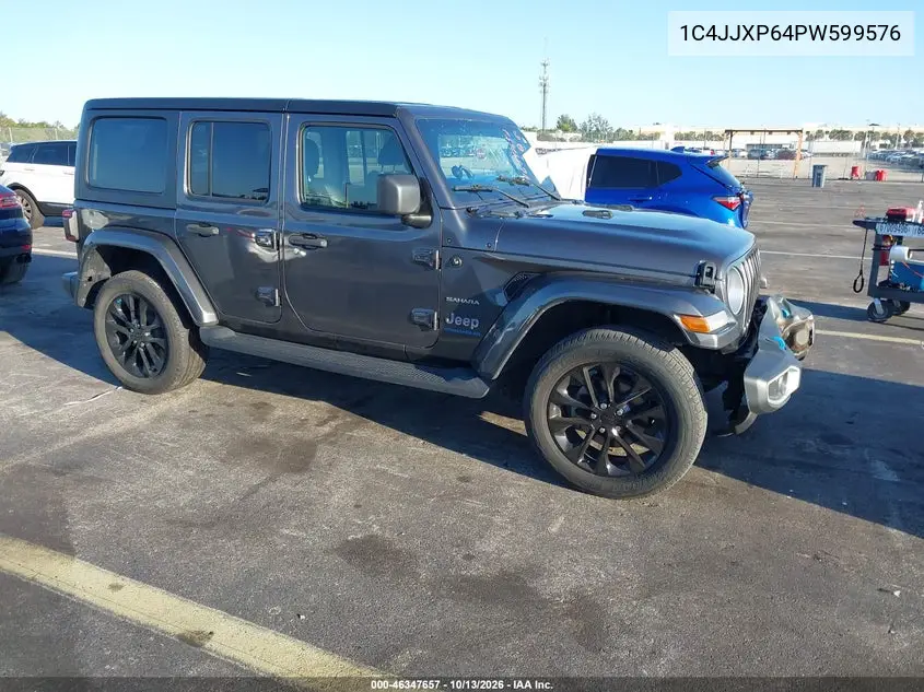 JEEP WRANGLER 2023, VIN 1C4JJXP64PW599576