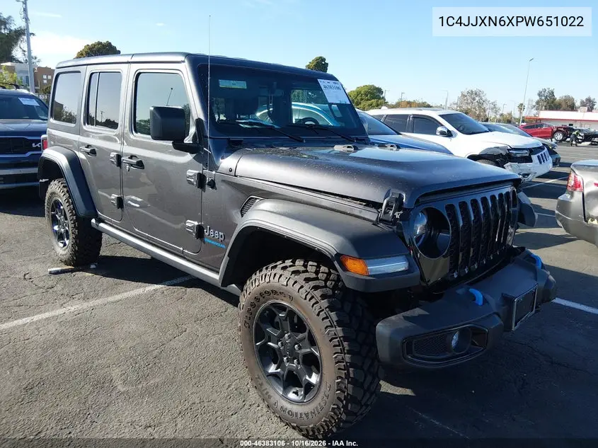 JEEP WRANGLER 2023, VIN 1C4JJXN6XPW651022