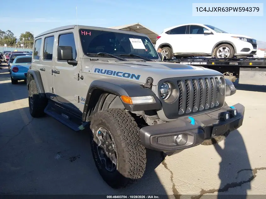 JEEP WRANGLER 2023, VIN 1C4JJXR63PW594379