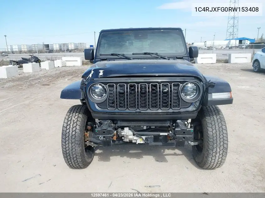 2024 JEEP WRANGLER VIN 1C4RJXFG0RW153408 — фото 12