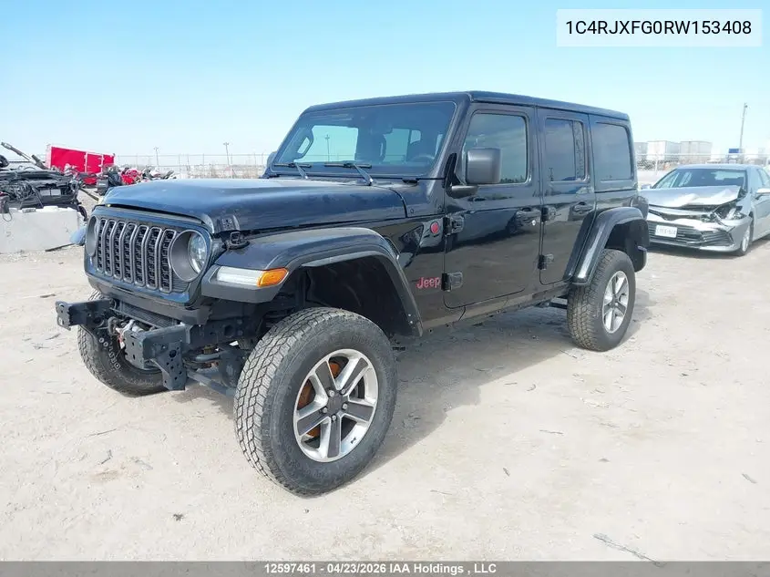 2024 JEEP WRANGLER VIN 1C4RJXFG0RW153408 — фото 2