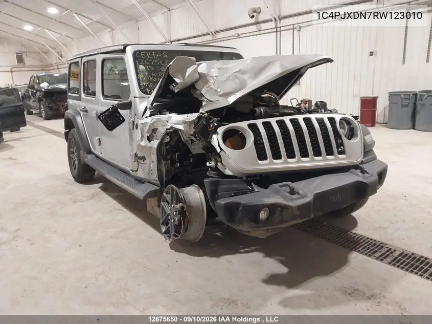 JEEP WRANGLER 2024, VIN 1C4PJXDN7RW123010